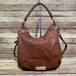 Marc By Marc Jacobs Brown Leather Hobo Purse